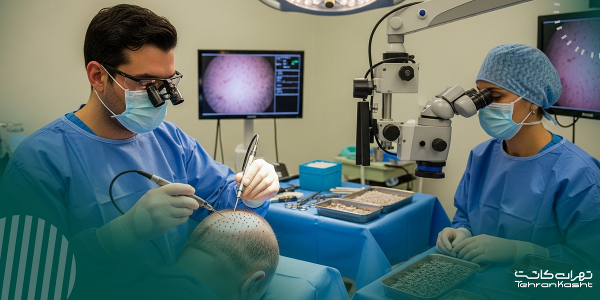 تفاوت متدهای مختلف کاشت مو