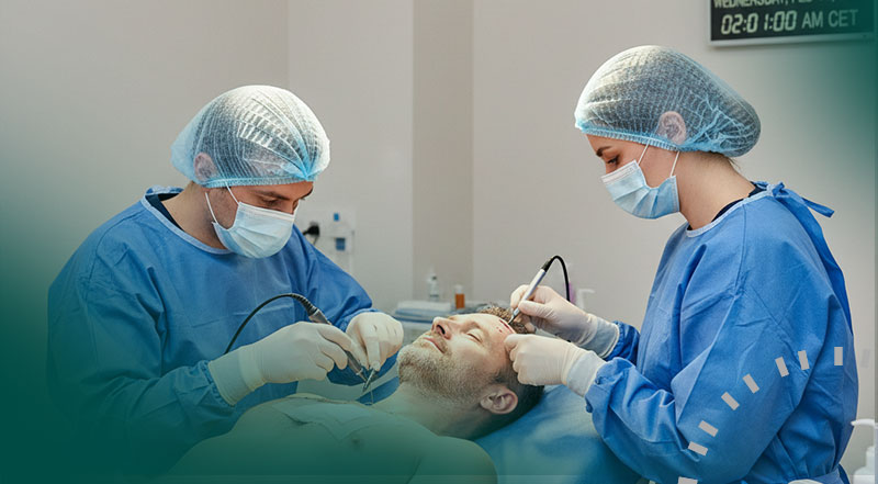 کاشت مو به روش bht