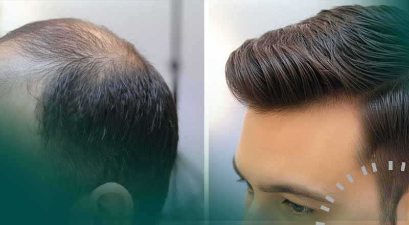 کاشت مو به روش HRT